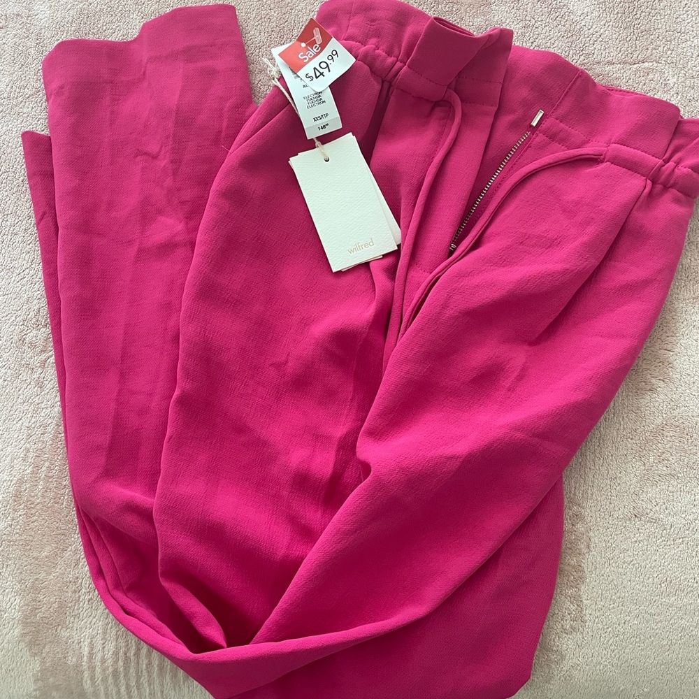 Wilfred-Alto fuchsia pants- xxs
